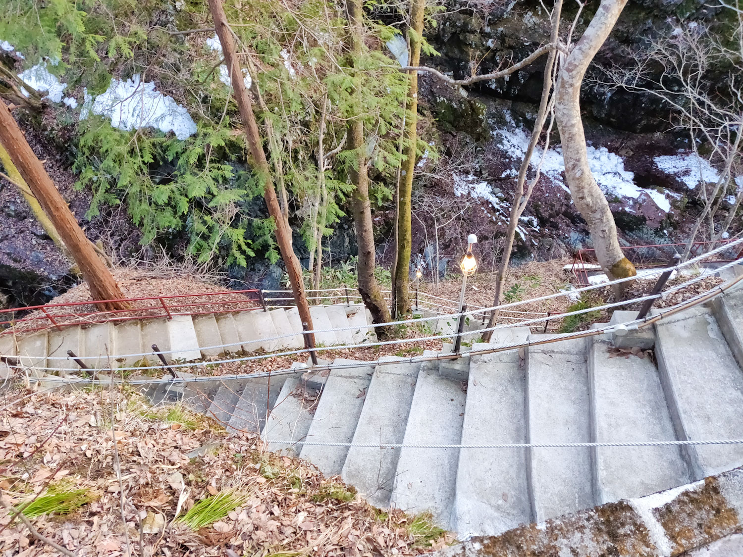 仙人岩風呂への道2