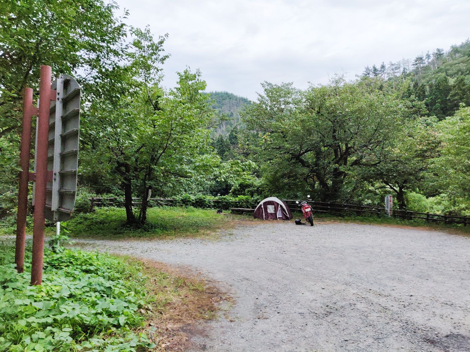2019/8/18 奥村杉キャンプ場