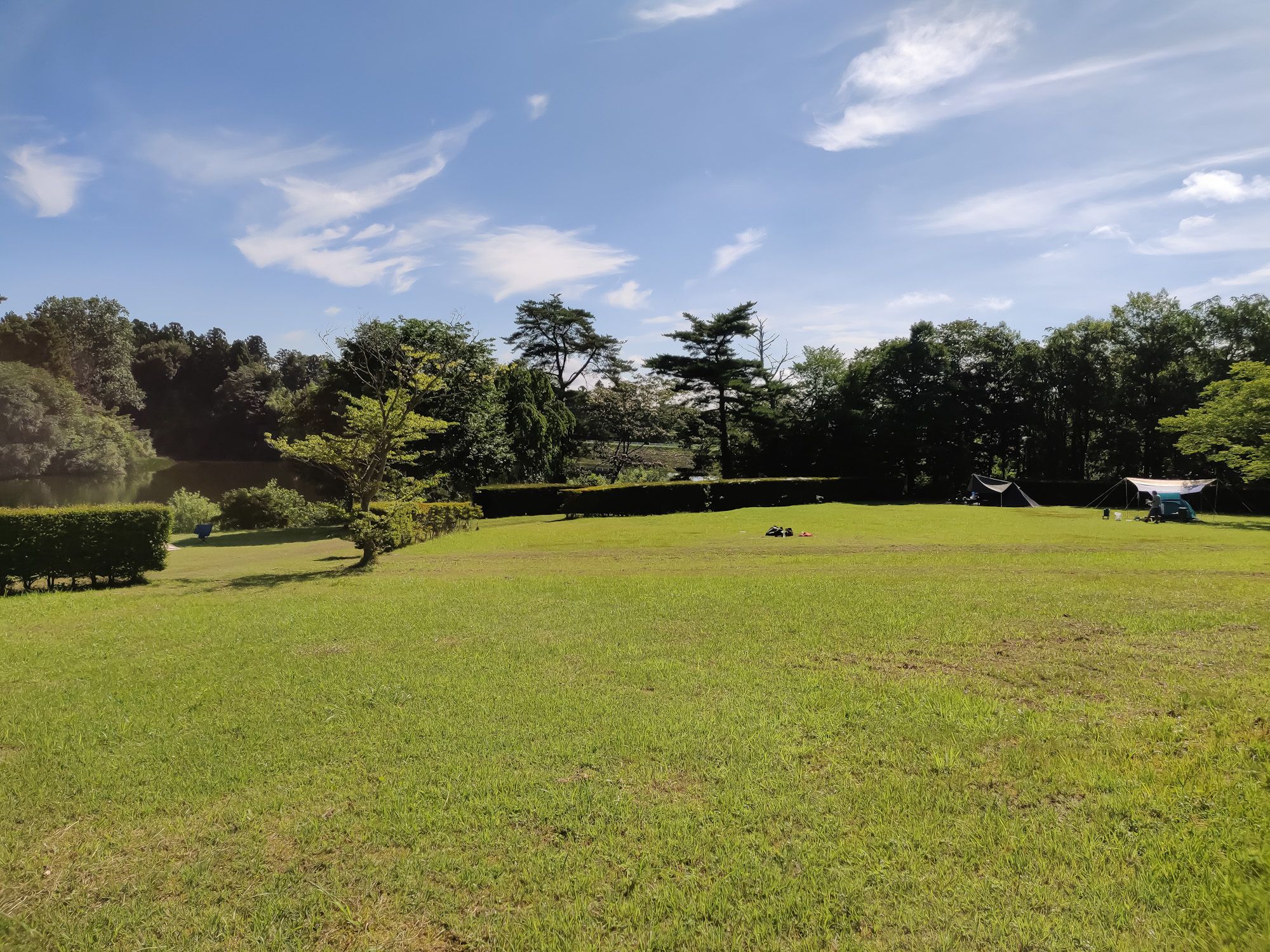 高清水新堤自然公園キャンプ場 (2020/7/23)